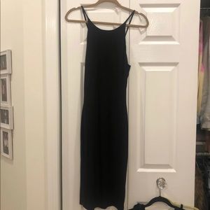 Knee Length Dress with Corset Back